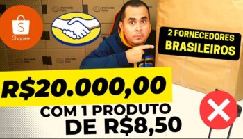 Produtos para vender na Shopee e Mercado Livre! 1 produto de R$8.50 vendeu mais de R$20.000,00 no ML