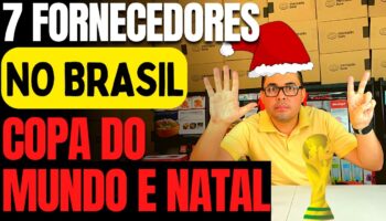 7 fornecedores de produtos para Copa do Mundo e Natal para vender no Mercado Livre e ganhar dinheiro