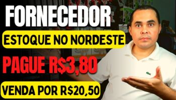 Fornecedor com estoque no NORDESTE! Pague R$3,80 e venda por R$20,50 no Mercado Livre ou na sua loja