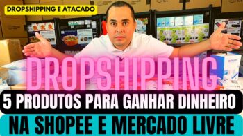 🔴Lucre até R$80,00 por venda! 5 produtos e os fornecedores para vender na Shopee e Mercado livre