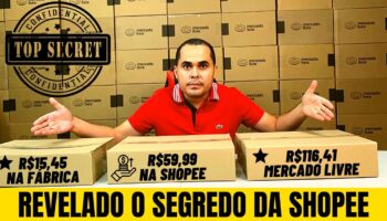 Segredo da Shopee REVELADO! Produto de $3,50 na fábrica sendo vendido por R$59,99 na Shopee Brasil