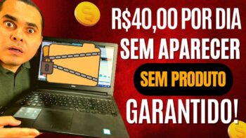 Descubra como ganhar R$40,00 por dia na internet: Método fácil e prático! SEM APARECER E SEM PRODUTO