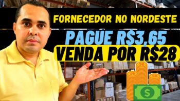 Fornecedor brasileiro estoque no Nordeste enviando para todo o Brasil! Pague R$3,65 e venda por R$27