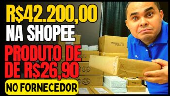 🔴Produto de R$26,90 gerou R$42.200,00 na Shopee | Compramos deste fornecedor mais de 20 anos