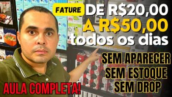 Aprenda como ganhar de R$20,00 a R$50,00 por dia com o Aliexpress e Amazon sem precisar de estoque