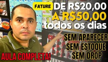 Aprenda como ganhar de R$20,00 a R$50,00 por dia com o Aliexpress e Amazon sem precisar de estoque