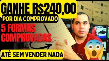 5 maneiras de ganhar mais de R$240,00 por dia com o Mercado Livre até SEM VENDER nada e sem investir