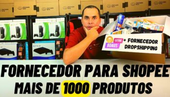 Fornecedor confiável para Shopee: Mais de 1000 produtos com garantia e nota fiscal!