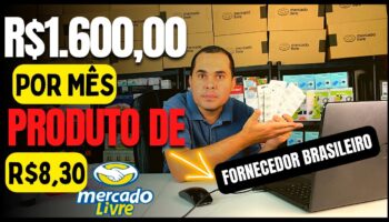 R$1.600,00 por dia Fornecedor com produtos nacionais! Pague R$8,30 venda por R$19,45 no MercadoLivre