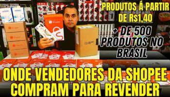 🔴Revelado onde alguns vendedores da Shopee compram para revender! Produtos á partir de R$1,40