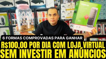 Como ganhar R$100,00 por dia com LOJA VIRTUAL sem depender da Shopee ou Mercado Livre! SEM ANÚNCIOS