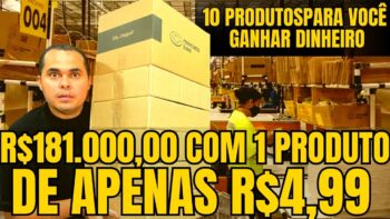 Produto de R$4,99 gera R$180 MIL em 237 dias no MercadoLivre! 10 Produtos pra Shopee e Mercado Livre