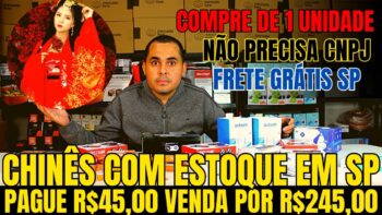 Chinês com estoque no Brasil para vender na Shopee e Mercado Livre PAGUE R$45 E VENDA POR ATÉ R$241