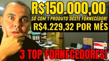 Produto de R$24 em fornecedor gerou R$150.000,00 em vendas no Mercado Livre! Venda também na Shopee