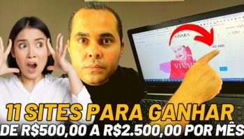 11 sites para ganhar de R$500,00 a R$2.500,00 por mês como Freelancer ou prestando serviços em casas