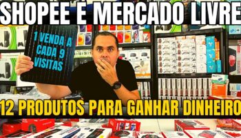 Shopee e Mercado Livre!12 Produtos para ganhar muito dinheiro vendendo na Shopee e no Mercado Livre