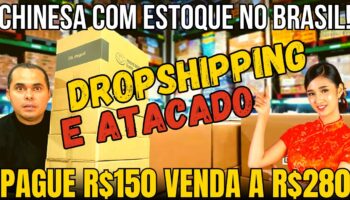 Pague R$150,00 venda a R$280,00 Fornecedora Chinesa com estoque no Brasil! SHOPEE E MERCADO LIVRE