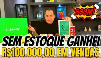 Unboxing Kiwify! Fiz R$100.000,0O SEM ESTOQUE! Sem Shopee e Mercado Livre! RENDA EXTRA EM CASA!