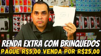 Faça RENDA EXTRA vendendo brinquedos! Pague R$5,00 venda a R$25,00 trabalhando em casa! MercadoLivre