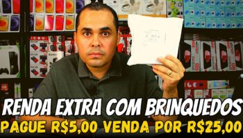 Faça RENDA EXTRA vendendo brinquedos! Pague R$5,00 venda a R$25,00 trabalhando em casa! MercadoLivre