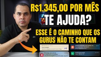 Renda extra de R$1.345,00 por mês te ajuda? Este é o caminho pra vender na Shopee e Mercado Livre